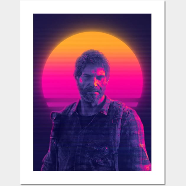 Joel The Last Of Us Wall Art by mrcatguys